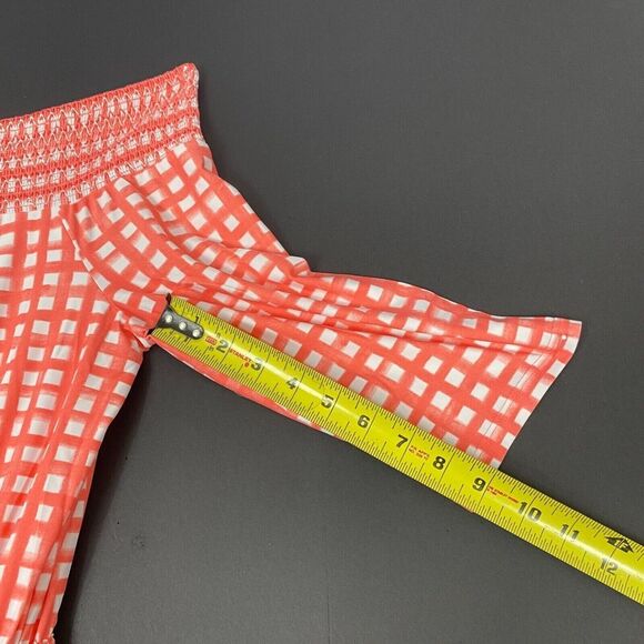 CABANA LIFE Dress Size L Nantucket Off The Shoulder Maxi UPF 50+ Sunday NEW - Picture 7 of 16